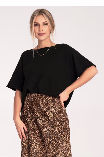 Sweter Damski Model M1102 Black - Figl — zdjęcie 1