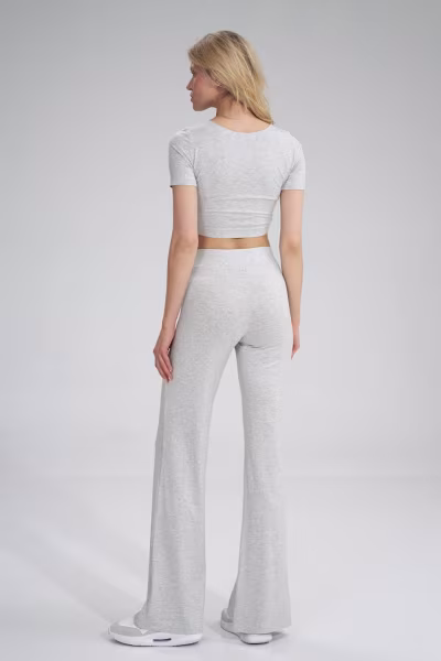 Spodnie Damskie Model M749 Grey Melange - Figl — zdjęcie 3