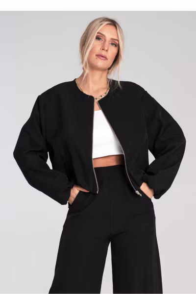 Kurtka Damska Model M1198 Black - Figl — zdjęcie 2