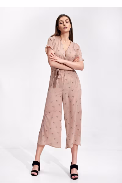 Kombinezon Damski Model M863 Pink - Figl — zdjęcie 2