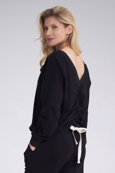 Bluza Damska Model M799 Black - Figl — zdjęcie 3