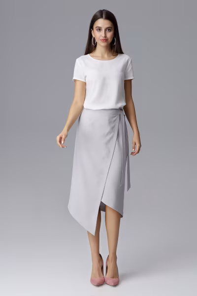 Spódnica Model M629 Grey - Figl — zdjęcie 1
