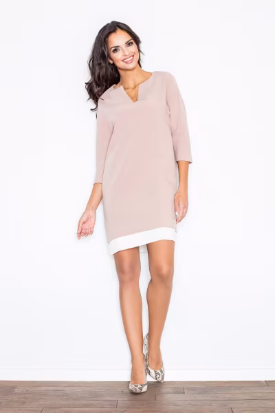 Sukienka Model 333 Pink - Figl — zdjęcie 1
