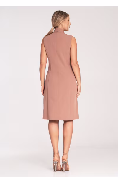 Sukienka Model M1067 Beige - Figl — zdjęcie 3
