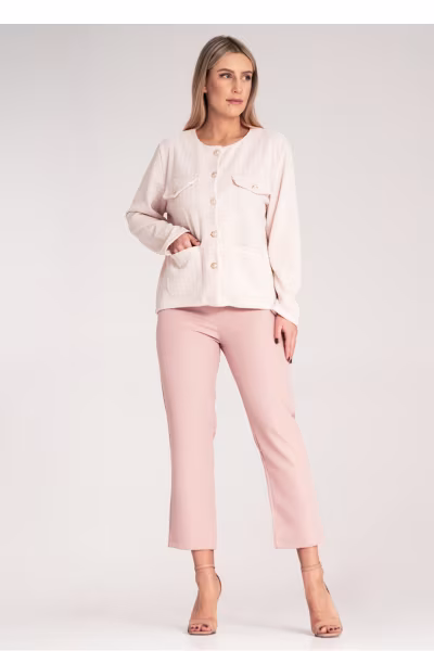 Żakiet Model M1150 Beige - Figl — zdjęcie 2