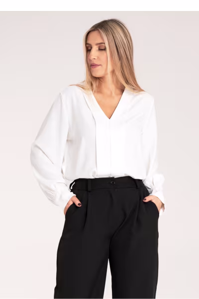 Bluzka Model M1135 White - Figl — zdjęcie 1