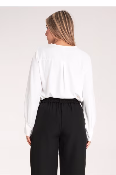 Bluzka Model M1135 White - Figl — zdjęcie 3