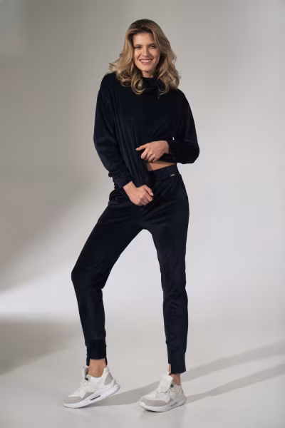 Bluza Damska Model M745 Navy - Figl — zdjęcie 2