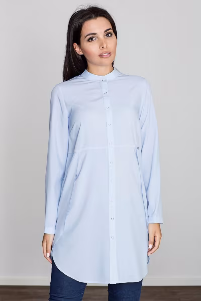 Tunika Model M545 Blue - Figl — zdjęcie 1
