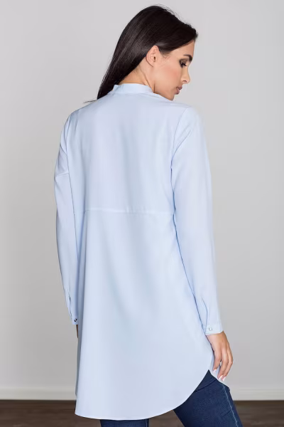 Tunika Model M545 Blue - Figl — zdjęcie 2