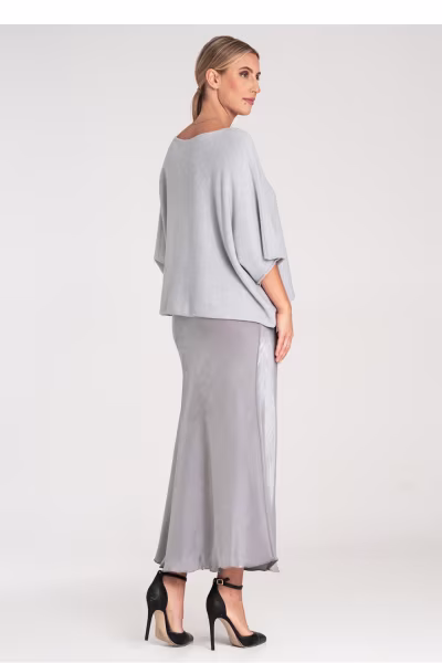 Sweter Damski Model M1102 Grey - Figl — zdjęcie 3