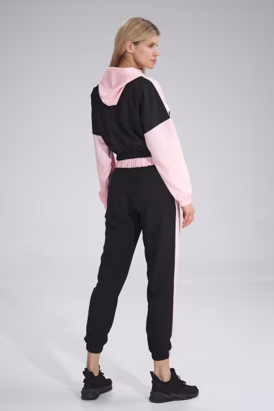 Bluza Damska Model M757 Black/Pink - Figl — zdjęcie 3