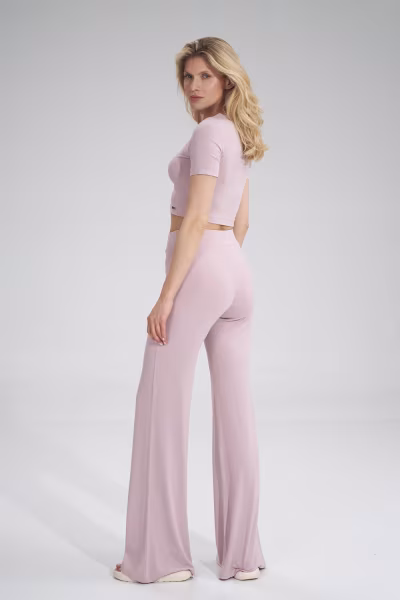 Spodnie Damskie Model M749 Pink - Figl — zdjęcie 3