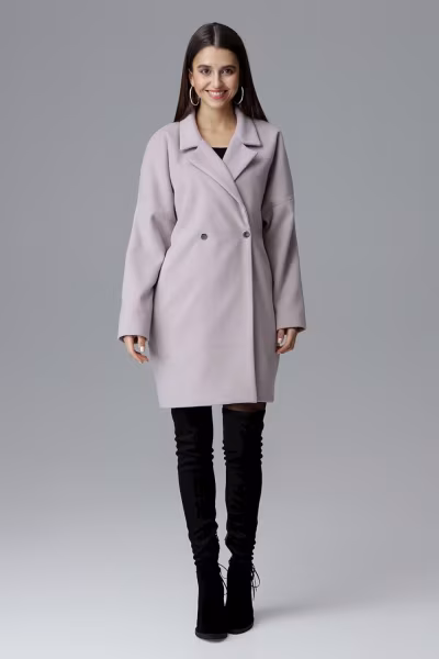 Płaszcz Damski Model M625 Beige - Figl — zdjęcie 1