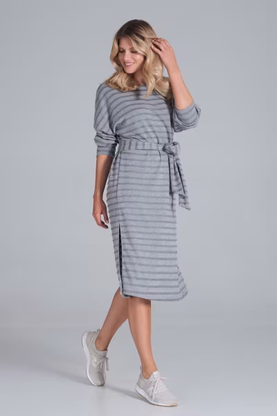Sukienka Model M848 Grey - Figl — zdjęcie 1