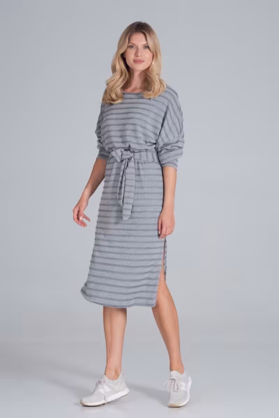 Sukienka Model M848 Grey - Figl — zdjęcie 2