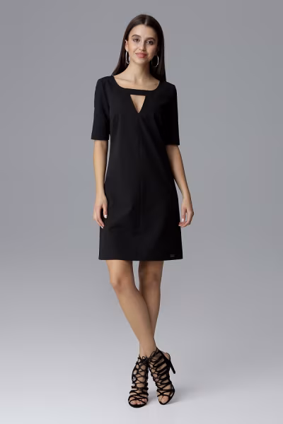 Sukienka Model M634 Black - Figl — zdjęcie 2