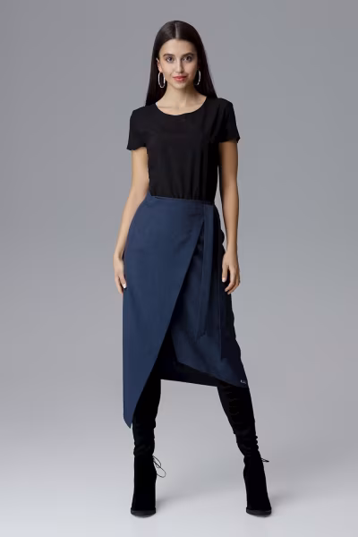 Spódnica Model M629 Navy - Figl — zdjęcie 1
