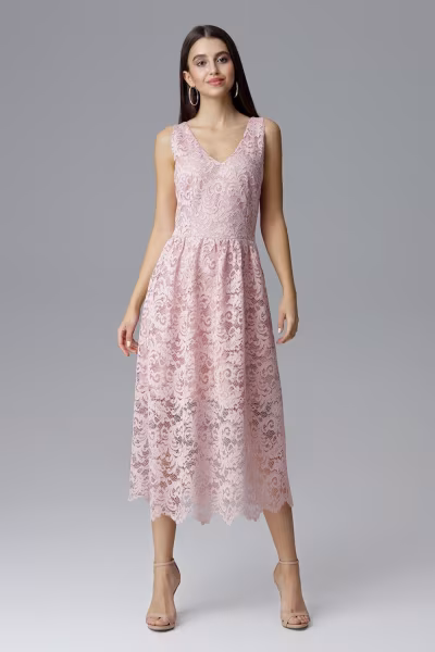 Sukienka Model M639 Pink - Figl — zdjęcie 1
