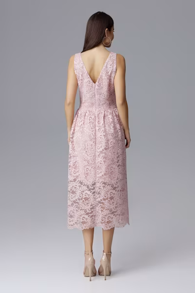 Sukienka Model M639 Pink - Figl — zdjęcie 3