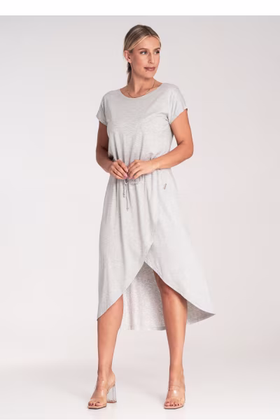 Sukienka Model M1041 Grey Melange - Figl — zdjęcie 1