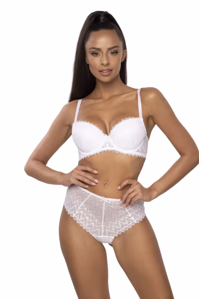 Stringi Model Elif S-3802/42 White - Mat — zdjęcie 2