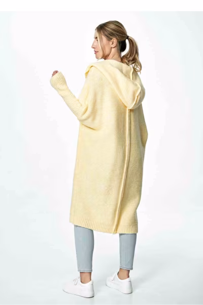 Sweter Kardigan Model M901 Yellow - Figl — zdjęcie 3