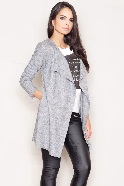 Bluza Damska Model 330 Grey - Figl — zdjęcie 1