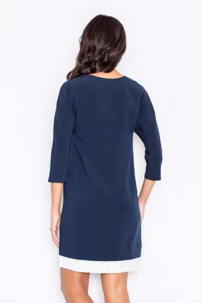 Sukienka Model 333 Navy - Figl — zdjęcie 2