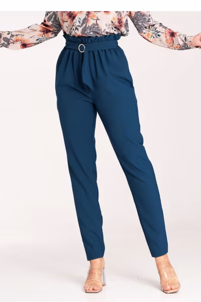 Spodnie Damskie Model M1072 Navy - Figl — zdjęcie 1