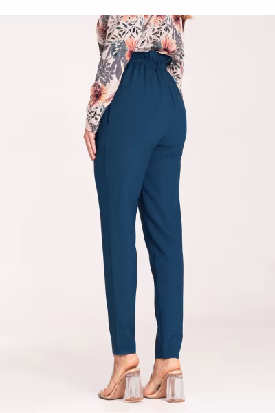 Spodnie Damskie Model M1072 Navy - Figl — zdjęcie 3
