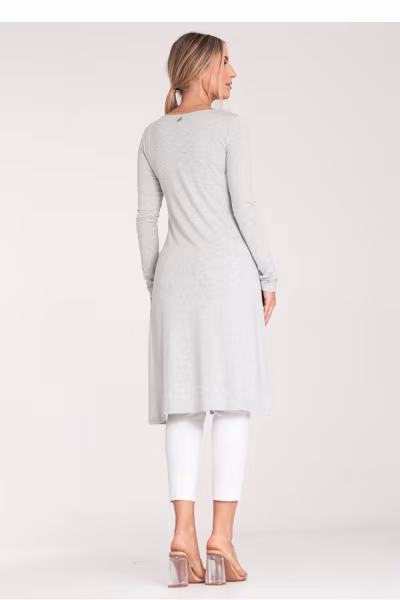 Tunika Model M1075 Grey - Figl — zdjęcie 3