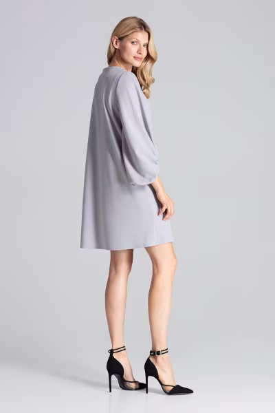 Sukienka Model M693 Grey - Figl — zdjęcie 3