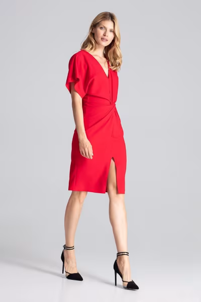 Sukienka Model M687 Red - Figl — zdjęcie 2