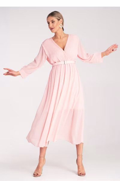 Sukienka Model M1141 Pink - Figl — zdjęcie 2