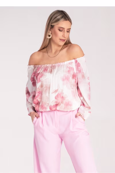 Bluzka Model M1142 Pink - Figl — zdjęcie 2