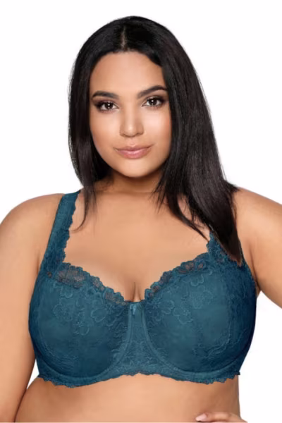 Biustonosz push up Biustonosz Usztywniany Model Carmela Big M-053/22 Topaz - Mat — zdjęcie 1