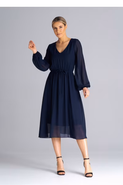 Sukienka Model M939 Navy - Figl — zdjęcie 2