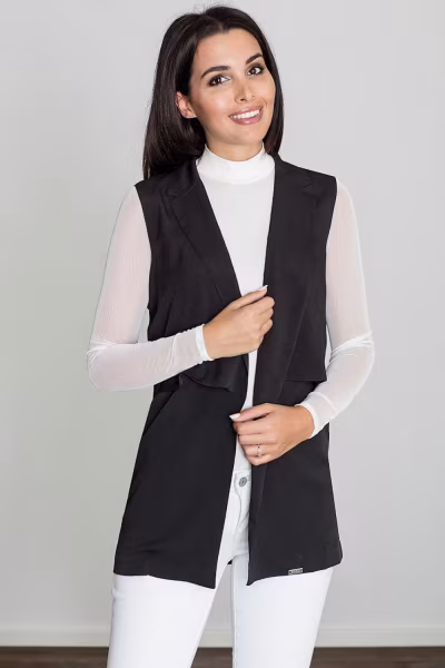 Kamizelka Damska Model M560 Black - Figl — zdjęcie 1