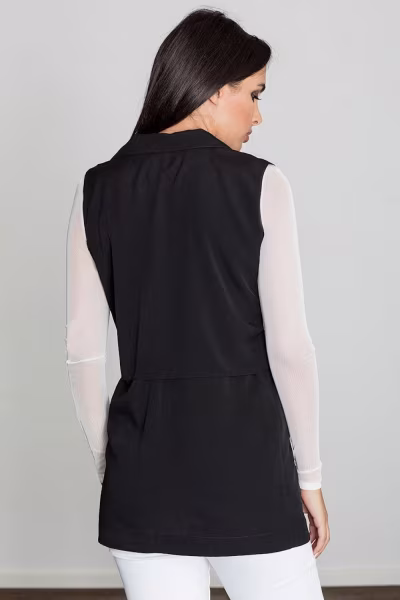 Kamizelka Damska Model M560 Black - Figl — zdjęcie 2