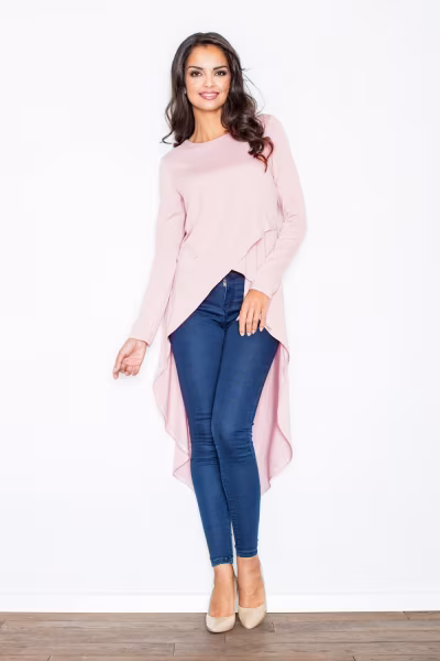 Tunika Model M412 Pink - Figl — zdjęcie 1