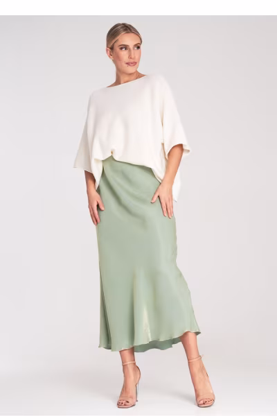 Sweter Damski Model M1102 Ecru - Figl — zdjęcie 2