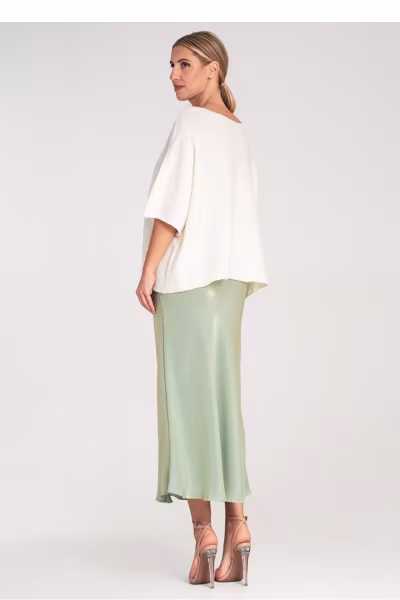 Sweter Damski Model M1102 Ecru - Figl — zdjęcie 3