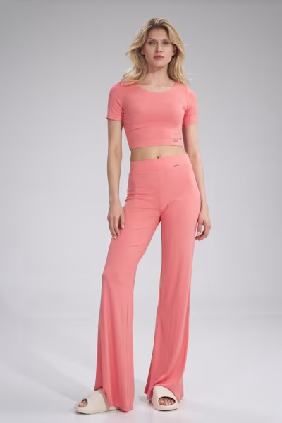 Spodnie Damskie Model M749 Coral - Figl — zdjęcie 1