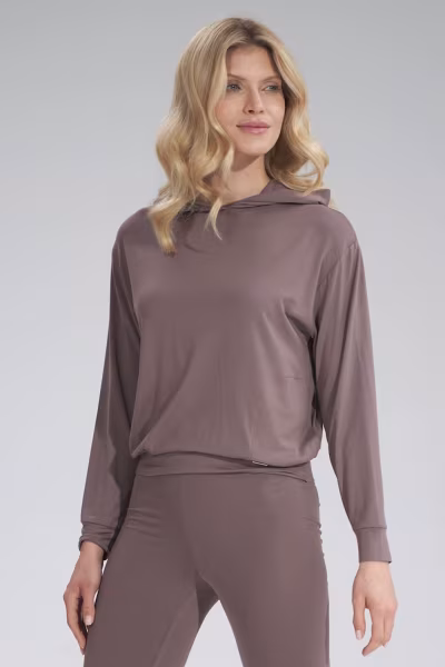 Bluza Damska Model M770 Brown - Figl — zdjęcie 1