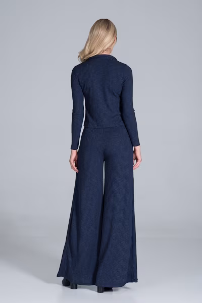 Bluzka Model M823 Navy - Figl — zdjęcie 3