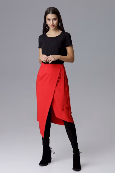 Spódnica Model M629 Red - Figl — zdjęcie 1