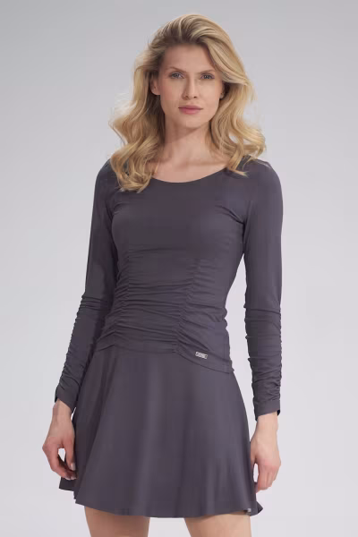 Bluzka Model M788 Dark Grey - Figl — zdjęcie 1