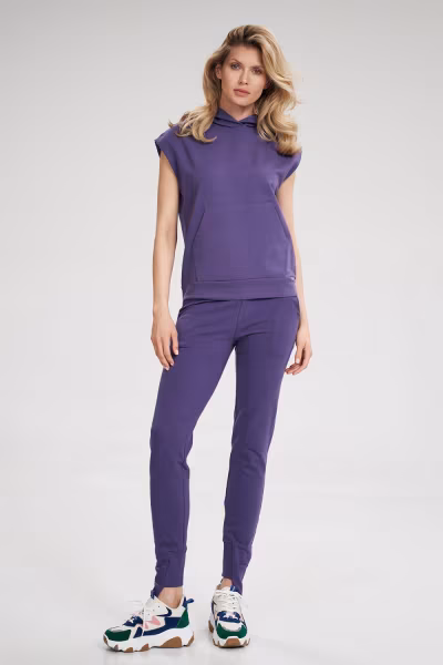 Spodnie Dresowe Model M806 Violet - Figl — zdjęcie 1