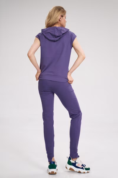 Spodnie Dresowe Model M806 Violet - Figl — zdjęcie 2